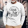 Girls Trip 2023 Apparently Are Trouble When Long Sleeve T-Shirt T-Shirt Gifts for Old Men