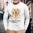 Golden Retriever Dog V2 Long Sleeve T-Shirt Gifts for Old Men