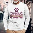 Hundemama Hunde Mami Vierbeiner Mama Wh Langarmshirts Geschenke für alte Männer