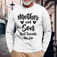 Mother And Son Best Friends For Life Mom Long Sleeve T-Shirt T-Shirt Gifts for Old Men