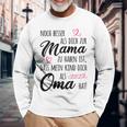 Omi Besser als Mama Langarmshirts, Lustiges Oma Großmutter Tee Geschenke für alte Männer