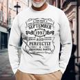 September 1997 The Man Myth Legend 25 Year Old Birthday Long Sleeve T-Shirt Gifts for Old Men