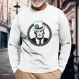 Make St Patricks Day Great Again Donald Trump Long Sleeve T-Shirt Gifts for Old Men
