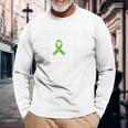 Mental Health Awareness We Wear Green Mental Health Matters Long Sleeve T-Shirt T-Shirt Gifts for Old Men