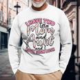 I Have Two Titles Mom And Aunt And I Rock Them Both V3 Long Sleeve T-Shirt Gifts for Old Men