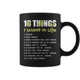 10 Things I Want In Life Horse Funny Horse Gift For Girls Coffee Mug