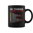10 Things I Want In My Life - Rocks More Rocks Rockounding Coffee Mug