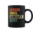 16 Geburtstag Legende Seit Januar 2007 16 Jahre Alt Tassen