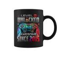 Level 8 Unlocked Awesome Since 2015 8Th Birthday Gaming  V12 Coffee Mug