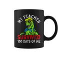 My Teacher Survived 100 Days Of Me 100 Days Of School  V2 Coffee Mug