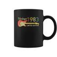 40Th Birthday Gift Ideas Guitar Lover 1983 Limited Edition Coffee Mug
