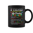 5 Things You Know About Autistic Grandson Autism Awareness Coffee Mug