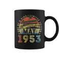70 Year Old Awesome Since May 1953 70Th Birthday Coffee Mug