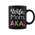 Aka Mom Alpha Sorority Gift For Proud Mother Wife Coffee Mug