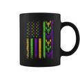 American Flag Mardi GrasMardi Gras Crawfish Outfit Coffee Mug