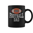 American Football Dad Vintage Game Day Sports Lover Fan Dad Coffee Mug