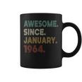 Awesome Since January 1964 59Th Birthday Born 1964 Coffee Mug