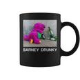 Barney Drunky Wine Bottle The Dinosaur Coffee Mug