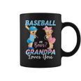 Baseball Or Bows Grandpa Loves You Baby Gender Reveal Coffee Mug