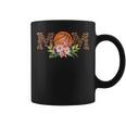 Basketball Mom Leopard Floral Mothers Day Gift Shirt Coffee Mug