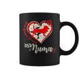 Basset Hound Mom Funny Heart Dog Mothers Day Gift Coffee Mug