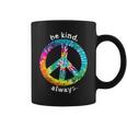 Be Kind Always Tie Dye Peace Sign Hippie StyleCoffee Mug