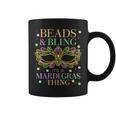 Beads & Bling Its A Mardi Gras Thing Funny Cute Carnival Coffee Mug
