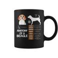 Beagle Dog Anatomy Mom Grandma Dad Men Women Kids Gift Coffee Mug
