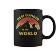 Best Climber In The World Mountaineer Mountain Climbing Coffee Mug