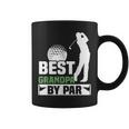 Best Grandpa By Par Golf Grandpa Fathers Day Gift Gift For Mens Coffee Mug