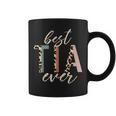 Best Tia Ever Gifts Aunt Leopard Print Mothers Day Coffee Mug