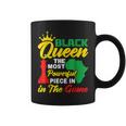 Black Queen Unapologetically Educated African Black History Coffee Mug