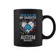 Blue For Daughter Autism Awareness Family Mom Dad Men Women Coffee Mug
