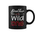 Brother Of The Wild One Buffalo Plaid Lumberjack Coffee Mug