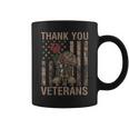 Camouflage Usa Flag Thank You Veterans For Women Men Coffee Mug