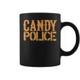 Candy Police Funny Halloween Costume Parents Mom Dad Coffee Mug