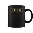 Casen The Man The Myth The Legend | Mens Boys Name Funny Coffee Mug