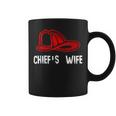 Chiefs Wife Firefighter Gift - Spouse Fire Company Coffee Mug