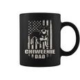 Chiweenie Dad Cool Vintage Retro Proud American Coffee Mug