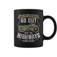 Christian Motorcycle Biker Faith Lord Go Out Into Highways Coffee Mug
