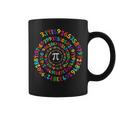 Colorful Pi Swirl - Pi Day And Math Lover Coffee Mug