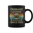 Cribbage Legend 37 Jahre Alt Fantastisch Seit 1985 Cribbage Tassen