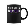 Crohns Disease Awareness Dad Of A Warrior Vintage Coffee Mug
