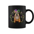 Cute Gift Dog Mom Dog Dad French Bulldog Mardi Gras Coffee Mug