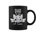 Dad To Be Of Twins Elephant Baby Shower Twin Dad Gift Gift For Mens Coffee Mug