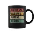 Daddy Ehemann Gaming Legende Vintage Video Gamer Papa Vater Tassen