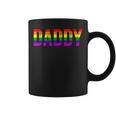 Daddy Lgbt Gay Lesbian Pride Rainbow Support Fathers Day Coffee Mug