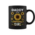 Daddy Of The Birthday Girl Sunflower Party Family Matching Coffee Mug