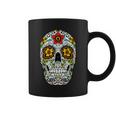 Day Of The Dead Sugar Skull Funny Cinco De Mayo Men Women Coffee Mug