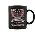 Desert Storm Veteran Proud United States Army Veteran Coffee Mug